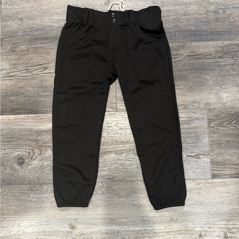 Kids Black softball pants